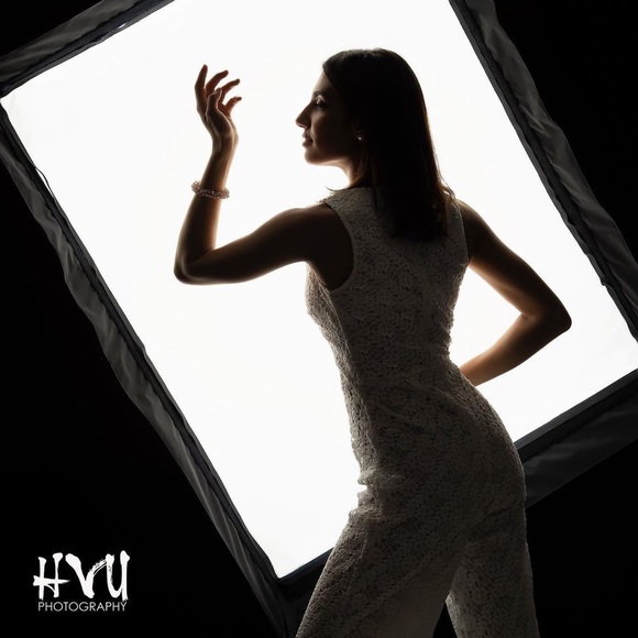 White Lace Jumpsuit - Picture 3 of 3